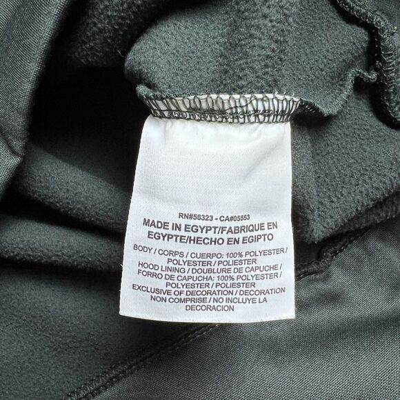 Nike Dri Fit Men’s Size Medium Green Center Swoosh Hooded Sweatshirt - Picture 7 of 7